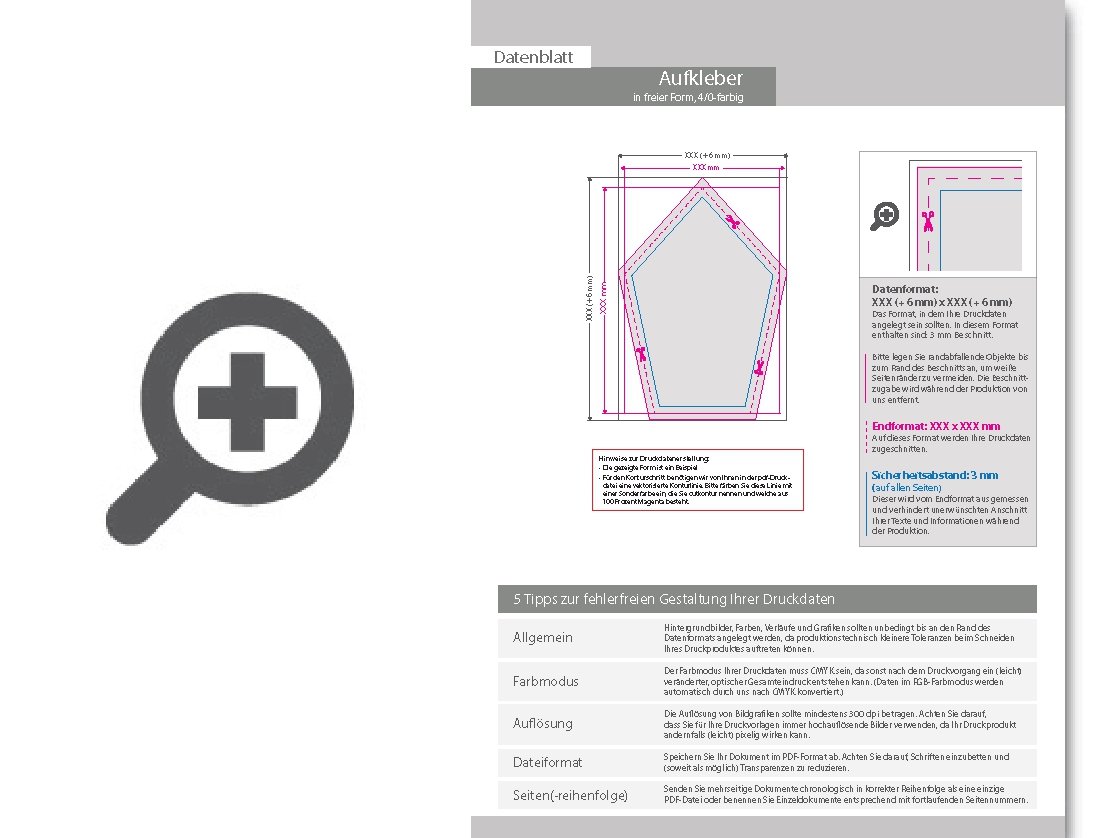 Product Bild aufkleber_statisch_haftend_4_0_farbig_bedruckt_in_frei-form_(eine_stanzform_m__glich)