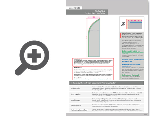 Product Bild ersatzdruck_f__r_snowflag_premium-straight_large__4_0-farbig_bedruckt