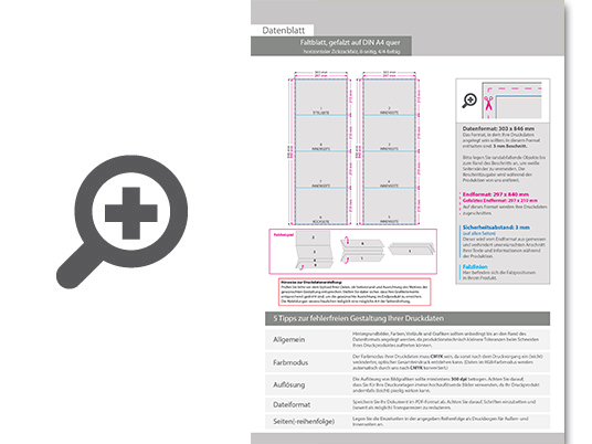 Product Bild faltblatt__gefalzt_auf_din_a4_quer__horizontaler_zickzackfalz__8-seitig