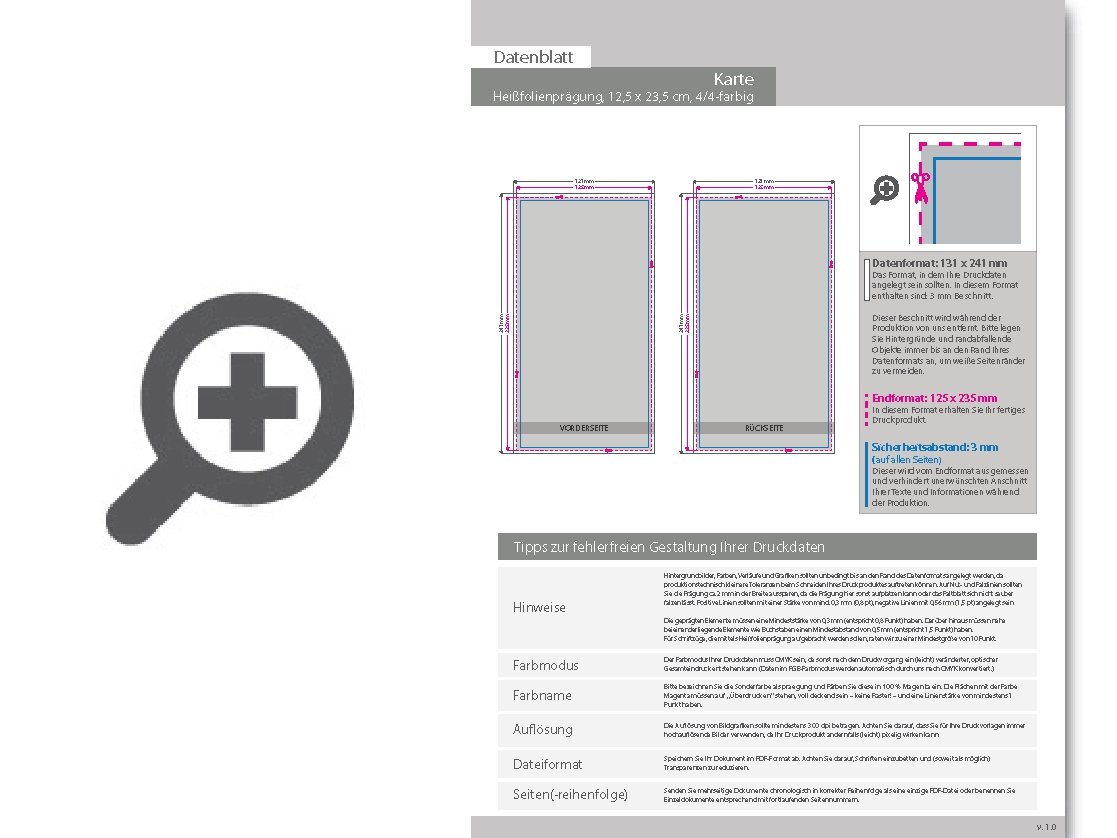 Product Bild weihnachtskarten_12_5_cm_x_23_5_cm_mit_hei__folienpr__gung_gold