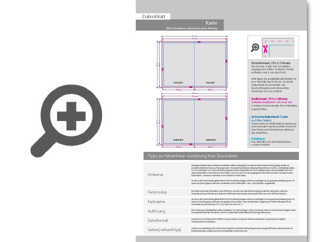 Product Bild hochzeitskarte_din_a6_4-seiter_4_4_farbig_+_sonderfarbe_gold