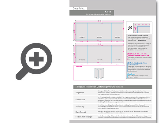 Product Bild taufkarte__gefalzt_auf_din_a6_quer__vertikaler_2-bruch_fensterfalz__6-seitig