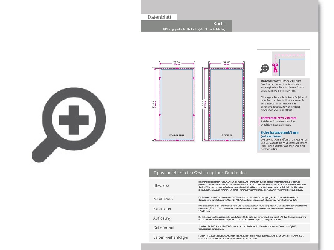 Product Bild taufkarte_din_lang_4_4_farbig_mit_beidseitig_partieller_uv-lackierung