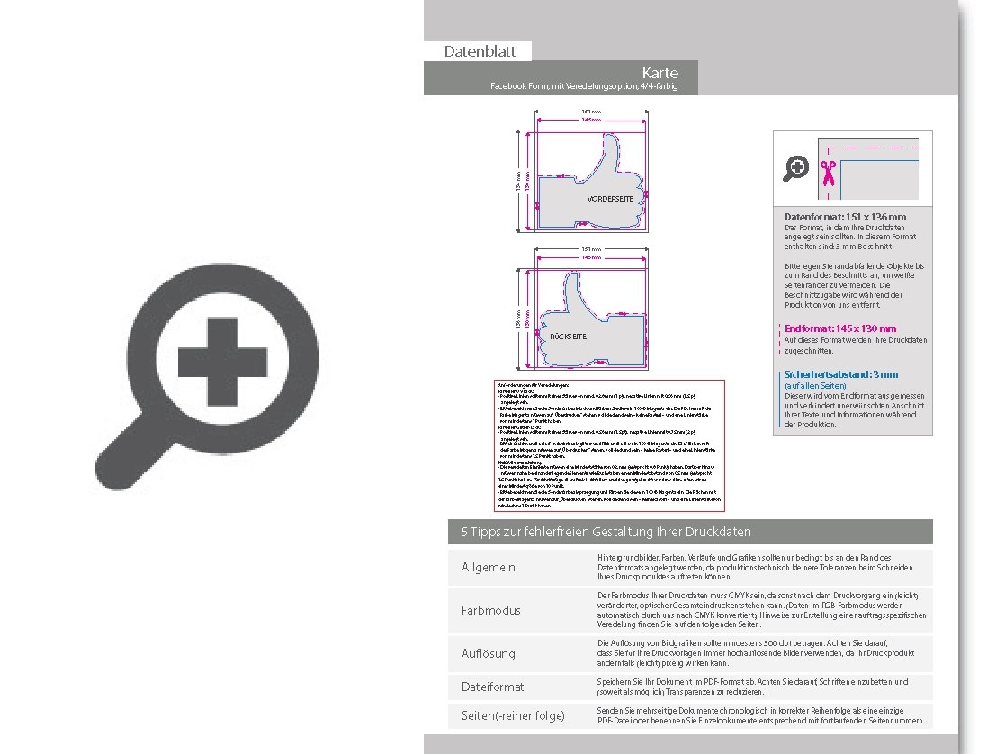 Product Bild weihnachtskarten_stanzform_facebook_mit_hei__folienpr__gung_gold