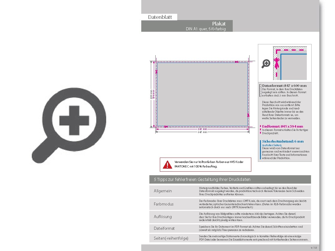 Product Bild plakat_din_a1_quer_(841_x_594_mm)_einseitig_5_0-farbig_bedruckt_(cmyk_4-farbig_+_1_sonderfarbe_hks_oder_pantone)
