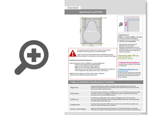 Product Bild speisekarte_auf_platte_in_birne-form_konturgefr__st___einseitig_4_0-farbig_bedruckt